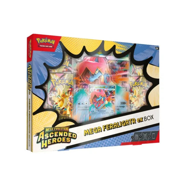 Pokemon TCG: Ascended Heroes - Mega Feraligatr ex Box