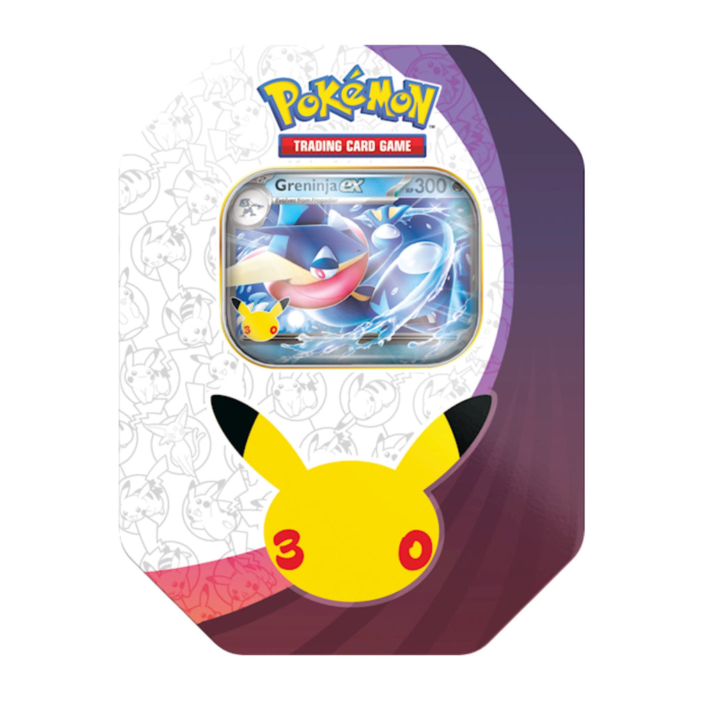 POKÉMON TCG: 30TH CELEBRATION - TIN - GRENINJA EX